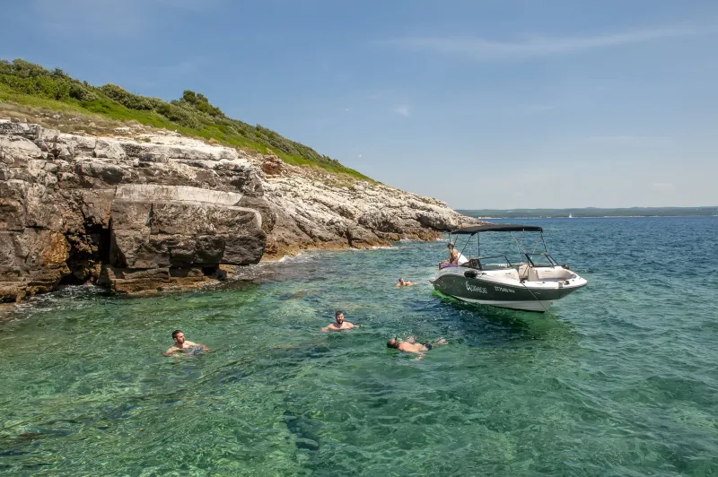 Luxury island hopping met zwemmen & snorkelen