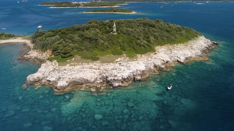 Izlet gliserom rovinjskim arhipelagom i južnim uvalama