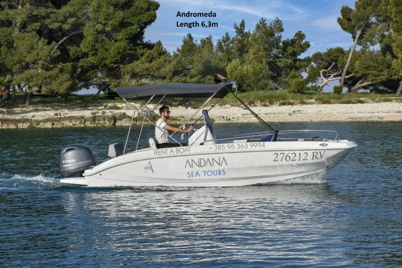 Schnellboot-Tour durch das Rovinj-Archipel, den Lim-Fjord & die südlichen Buchten