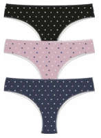 Gaćice brazilke šarene, 3PACK