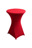 Crvena presvlaka za barski stol – stretch navlaka - BALOU