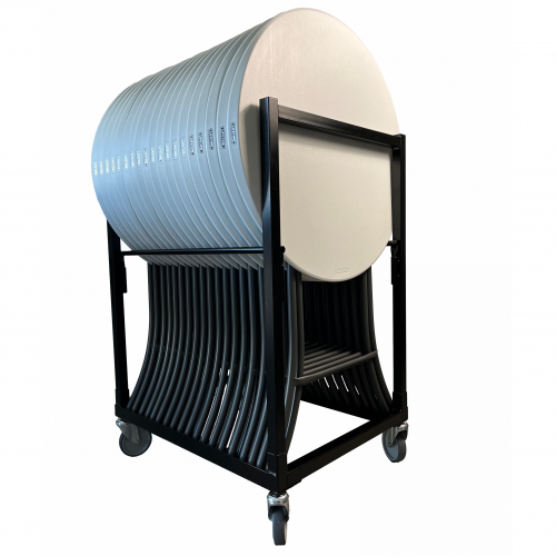 Transportna kolica za 25 sklopivih barskih stolova – profesionalna oprema za evente - BALOU