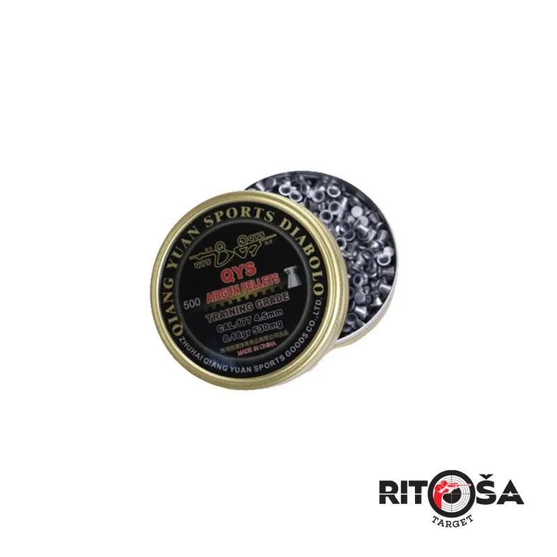 Diabole QIANG YUAN OLYMPIC PELLETS 4.50mm 500kom Ritoša Target