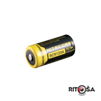 BATERIJA NITECORE CR123 3,7V REC