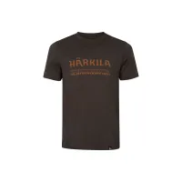 Majica kratkih rukava HARKILA Scandinavian smeđa