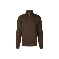 Lovački pulover Seeland Pine Half Zip smeđi