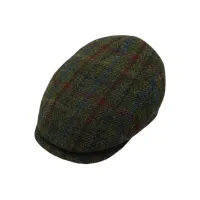 Kačket Coppola Capri od ručno tkanog tartana Harris Tweed