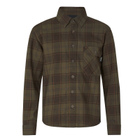 Seeland Glen dječja košulja - pine green/dark navy check