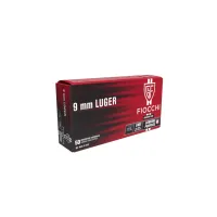 Fiocchi 9mm Luger 115gr FMJ