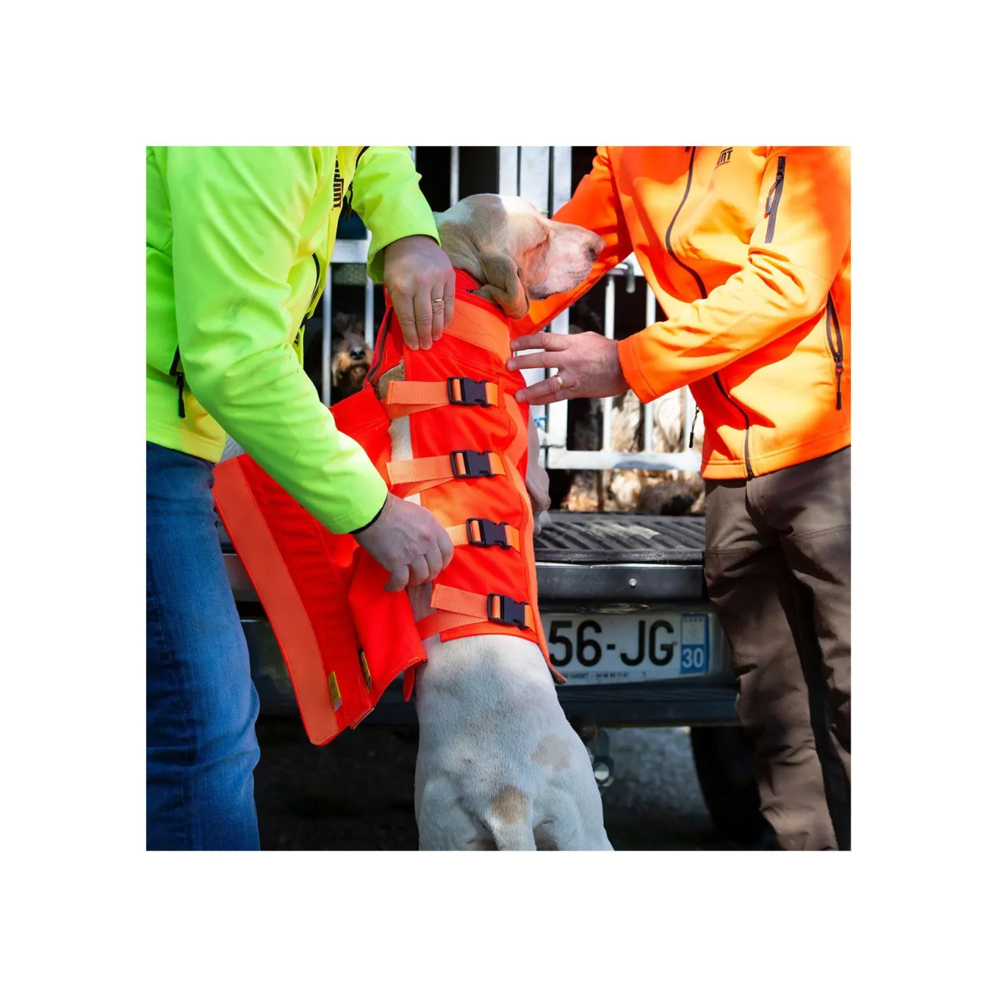 Zaštitni prsluk za lovačke pse CaniHunt Dog Armor V3