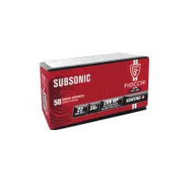 Streljivo FIOCCHI .22 LR SUBSONIC LRN HP 38 gr