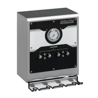 Coltri Remote filling panel single pressure - stainless steel