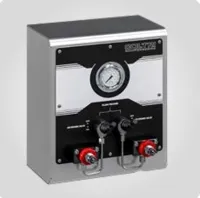 Coltri Remote filling panel single pressure with lever valve for SCBA 300bar - stainless steel