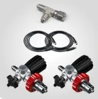 Coltri Dual output kit DRV 300bar for portable compressors