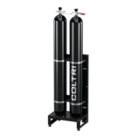 Coltri Air and nitrogen storage station 2x50 L @ 420 bar