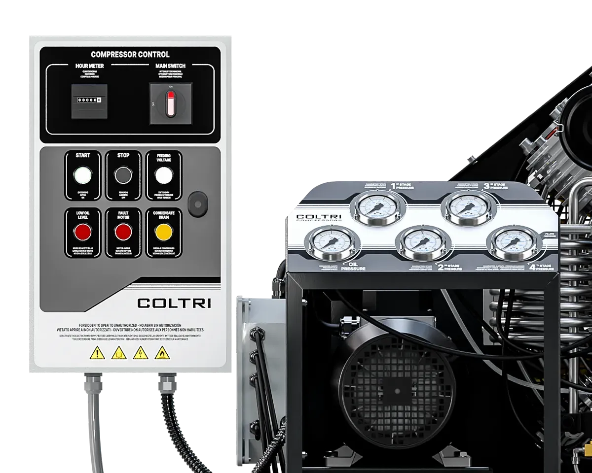 COLTRI compressor FORCE FOUR 400 EM