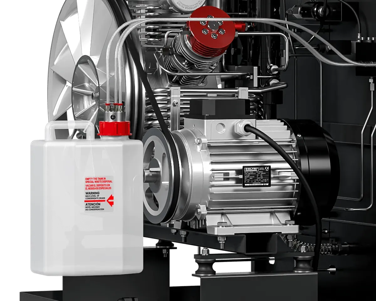COLTRI compressor SUPER  SILENT TPS 235/315 ET