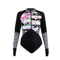 Procean kupaći kostim Stripes and Roses