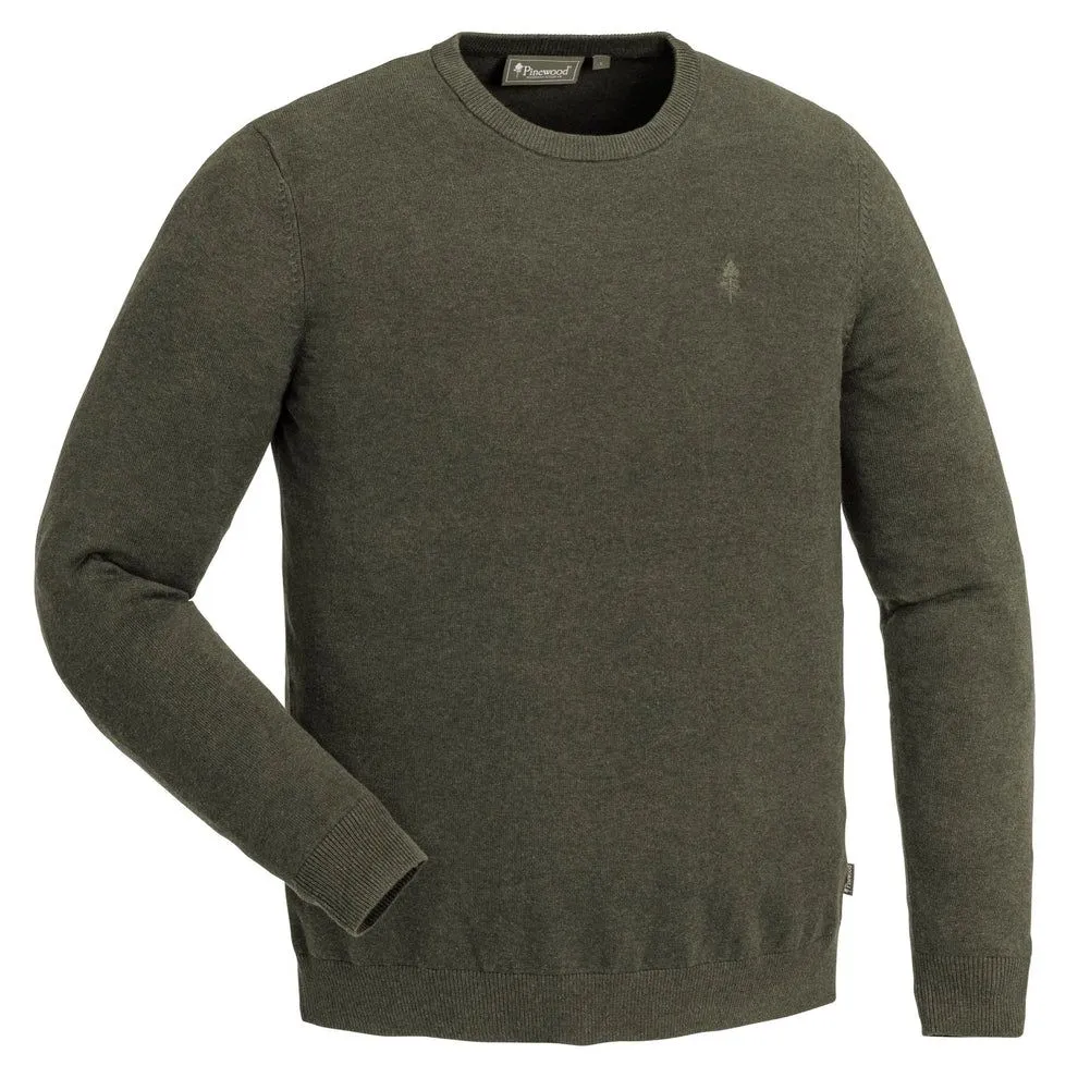 Muška Pletena Majica Pinewood Värnamo Crewneck 5049