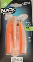 Black Minnow Squid Rezervna Tijela Varalice Za Lignje Fiiish