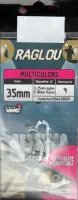 Predvezi Raglou 35 x4 Fluorocarbon Multicolor Ragot