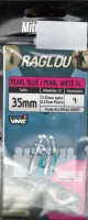 Predvezi Raglou 35 x4 Fluorocarbon Plavo/Bijelo Ragot