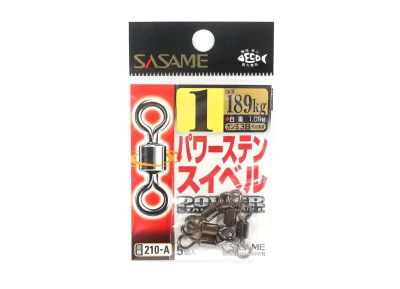 Émerillons Sasame 200-F Power Stain - Rouges - Taille 5 - Lot De 8 (Neufs)
