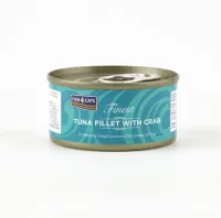 Fish4Cats konzerva za mačke filet tune i račići 70g