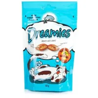 Dreamies poslastica za mačke s lososom 60g