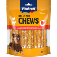 Poslastica za pse Chews piletina L 25komada 300g