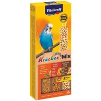 Vitakraft kreker za male papige s medom/narančom i kokicama 3kom