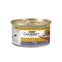 Gourmet konzerva za mačke gold mousse janjetina i mahune 85g