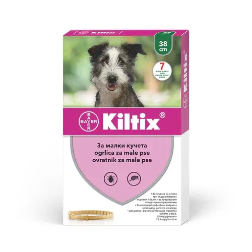 Kiltix ogrlica protiv buha i krpelja 38cm