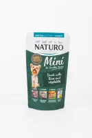 Naturo vrećica za pse Mini Grain free Patka/riža i povrće 150g