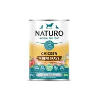 Naturo konzerva za pse Grain&Gluten free sa piletinom 390g