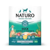 Naturo pašteta za pse sa Patkom/rižom i povrćem 400g