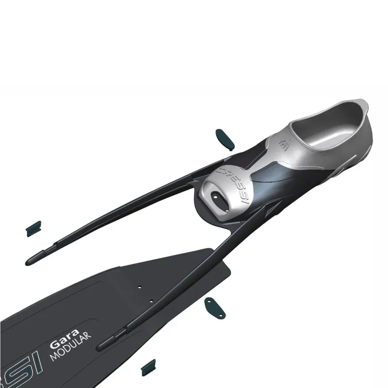 Equipment for fins with open heel Divestore