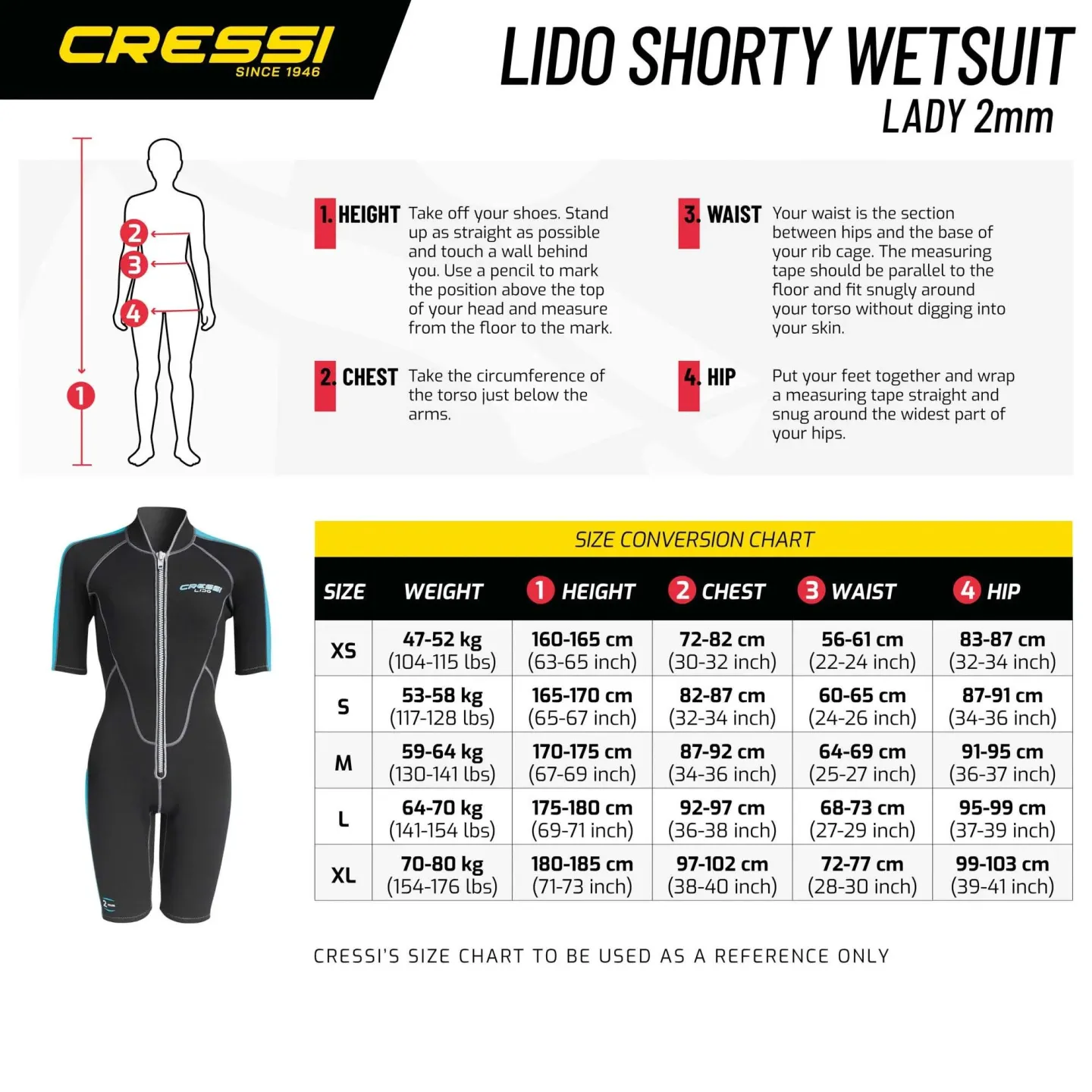 LIDO LADY 2 mm | Kratko ronilačko odijelo