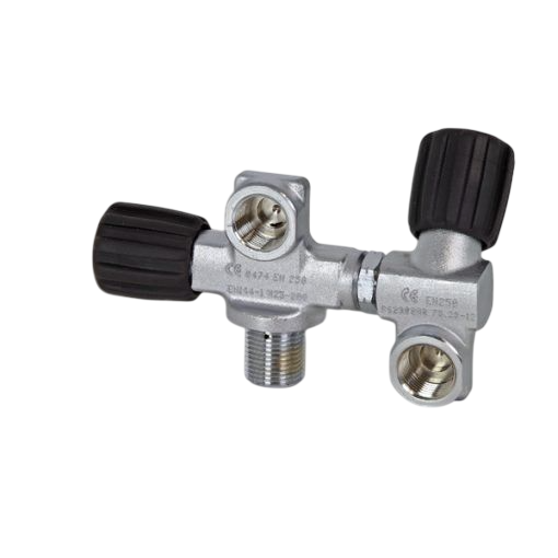 Ventil 2 izlaza Scubatec 230 bar