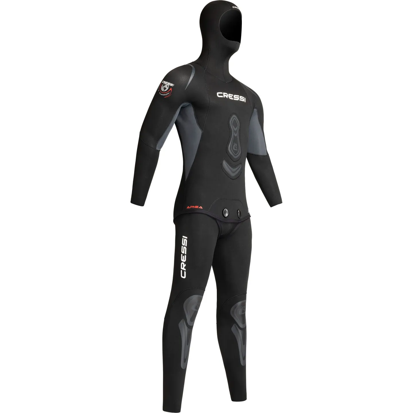 APNEA Black 5 mm | Two-piece wetsuit for freediving